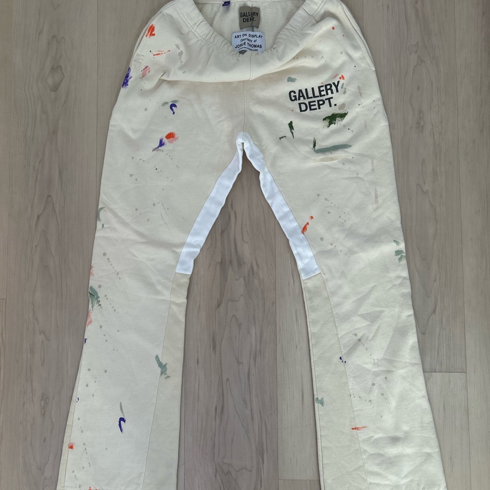 Gallery Dept Cream Sweatpants
